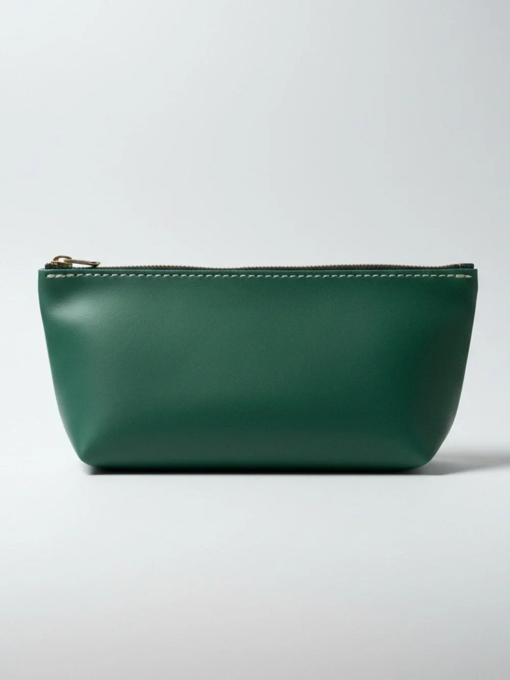 New Portland Leather Peacock Green Utility Bag